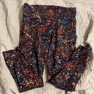 Lululemon Floral Leggings